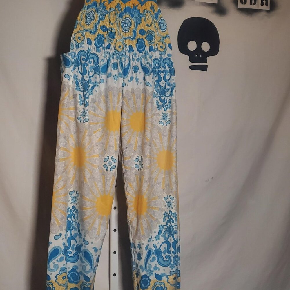 Sun Print Harem Pants - Picture 9 of 15